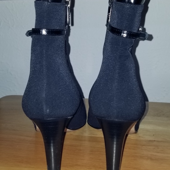 Brighton Regina 176 Black fabric ankle boot - Picture 12 of 16